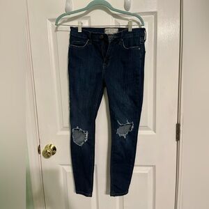 Free People Indigo Denim Jeans